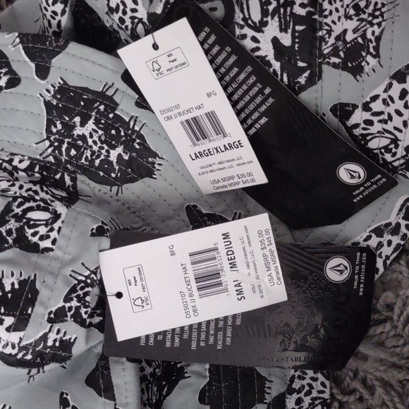 Volcom Bucket Reversible Outer Banks have a good time all the New Cat L/XL RARE - Picture 5 of 6
